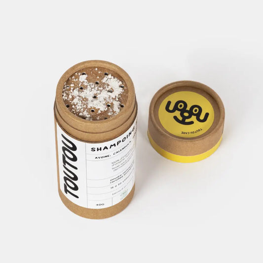 Shampoing sec certifié bio - Toutoustore 